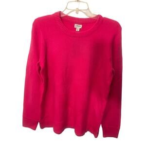 NEW J Crew Pink sweater size medium